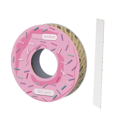Image de STALEKS PRO BOBBINAIL Recharge jetable de lime blanche Papmam Expert pour Donut Distributeur 6 m Grain 180