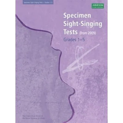 Image de Abrsm sight singing tests: from 2009 (grades 1 5)