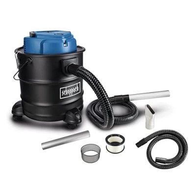 Image de Aspirateur a cendres et poussieres Scheppach AVC20 Cuve métal 20L 1200W