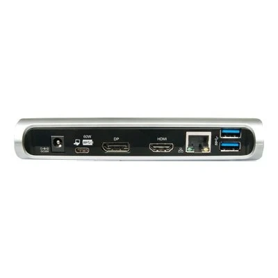 Image de Hamlet HDOCKS500C station d&#039;accueil Avec fil USB 3.2 Gen 1 (3.1 1) Type A Noir, Argent Neuf