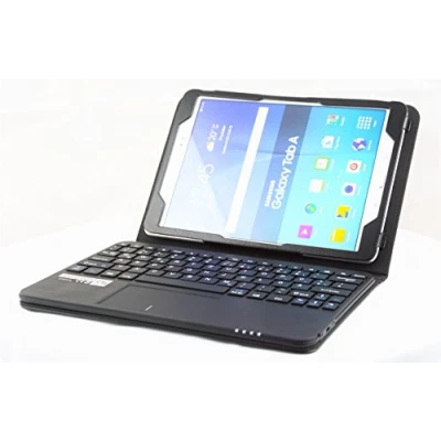 Image de MQ pour Samsung Galaxy Tab A 10.1 Etui avec Clavier Bluetooth et pavé tactile intégré, AZERTY T580, T585