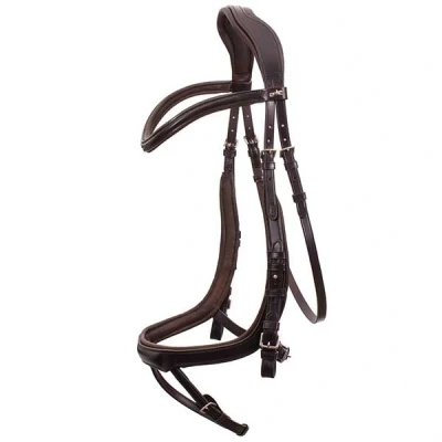 Image de Schockemöhle Bride Premium sports Equitus Alpha Espresso/Argent Poney