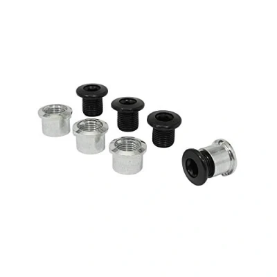 Image de Boulons de fixation plateau (M8 x 8,5 / 1 unité = 4 pièces) et écrous (1 Shimano FC M6000 (x4)