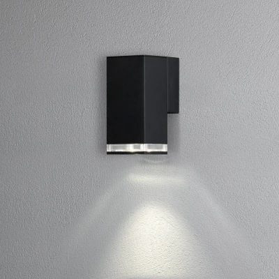Image de Konstsmide Applique d’extérieur Pollux down 16,5 cm, noire