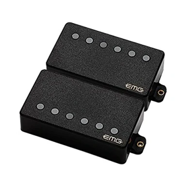 Image de EMG 5041.00 57/66 Jeu de micros Humbucker pour guitare active Noir