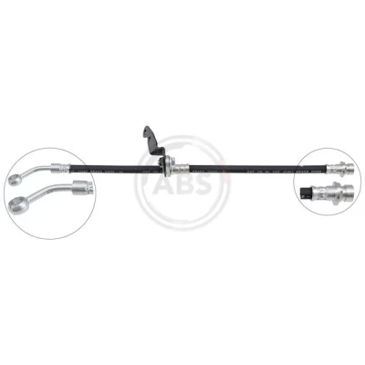 Image de A.B.S. SL 4999 Flexible De Frein 455 INN M10x 1.0 HONDA: CIVIC 6 Hatchback, Fastback, 5 Stufenheck