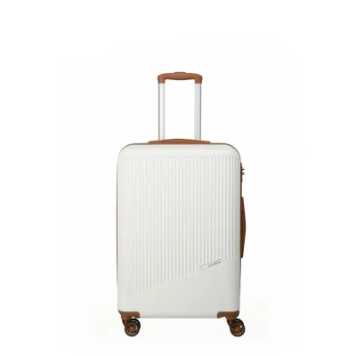 Image de Travelite BALI Trolley 67 CM Valise à roulettes, Taille: One Size, Weiss cognac