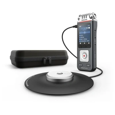 Image de Philips Enregistreur Voicetracer réunion sur 360 Microphone de Surface Inlus DVT6110