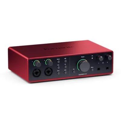 Image de Interface audio USB Focusrite Scarlett 16i16 de 4e gen — des prises son impeccables et tous les logiciels pour composer, enregistrer réaliser toutes vos musiques podcasts