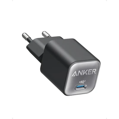Image de Anker Chargeur iPhone 511 (Nano 3) USB C, GaN 30 W PIQ 3.0 PPS Compatible avec 16 Plus/ Pro Max/15/14/13/12/11, Galaxy, Pixel 4/3, iPad (câble non inclus)