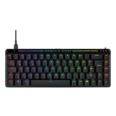 Image de ASUS ROG Falchion Ace HFX clavier Jouer USB QWERTZ Allemand Noir Neuf