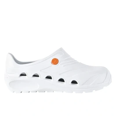 Image de SAFETY JOGGER Sabot Léger Hommes et Femmes 41 OXYVA Sabots Antidérapants, Antibactériens, Antistatiques Antifongiques, Chaussures de Sécurité, Oxypas, Blanche