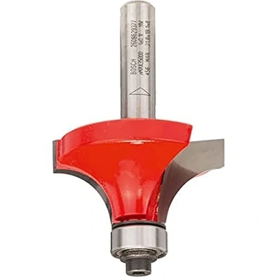 Image de Bosch 1x Fraise à arrondir Expert for Wood (Rayon 12.7 mm, Longeur de travail 19 Professional accessoire défonceuses portatives, affleureuses)
