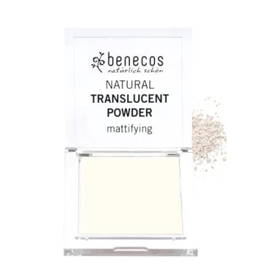 Image de Benecos Cosmétiques Naturels Poudre Translucide Solide Transparent Mat sans Talc Végétalien