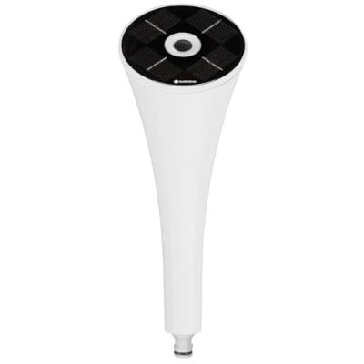 Image de Gardena ClickUp! Lampe solaire: s’allume automatiquement lorsque l’obscurité tombe, à associer la fixation pour balcon ou au manche ClickUp!, One Click stable (11440 20)