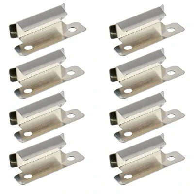 Image de HUAERW Pince de lit pour imprimante 3D chauffant en verre fixer le compatible avec Ender 3 v2 3S Pro 5 CR 20 10S Series (lot 8)