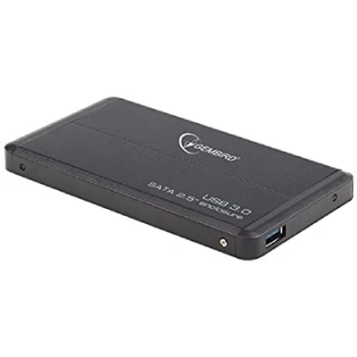 Image de Gembird EE2 U3S 2 S Boîtier de disques stockage HDD Argent 2.5 Neuf
