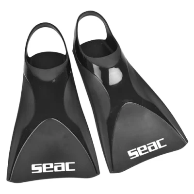 Image de SEAC Atom, Palmes Courtes de Natation pour entraînement dans la Piscine et en mer