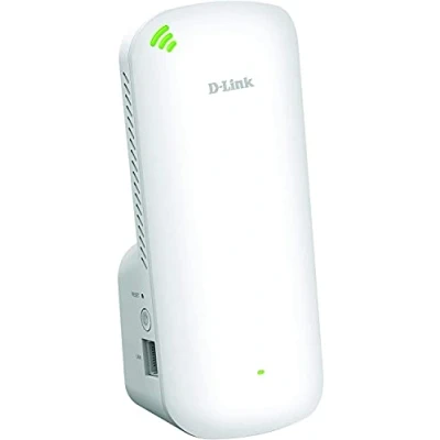 Image de D Link DAP X1860 Répéteur WiFi 6 Mesh, EXO AX1800 Mesh Wi Fi Booster, Répéteur, Hotspot avec port Gigabit, MU MIMO, OFDMA, EasyMesh, Indicateur de signal, Plug and Play, WPS, WPA3