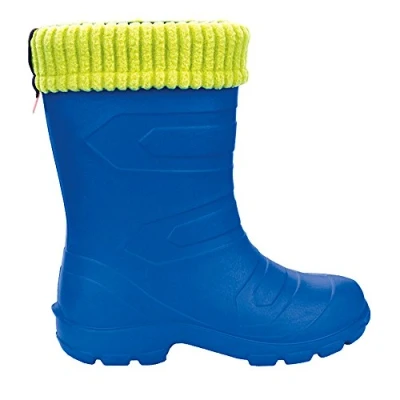 Image de Lemigo Bottes en caoutchouc EVA ultra légères pour enfants Pluie et neige (Bleu, numeric_30)