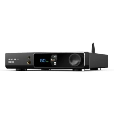 Image de S.M.S.L RAW HA1 Amplificateur de puissance MQA CD XU316 32 bits/768 kHz DSD256 Prise en charge LDAC APTX/HD SBC AAC