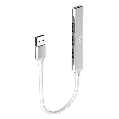Image de Station d&#039;accueil PC portable Mobility Lab HUB USB 4 2.0 Silver