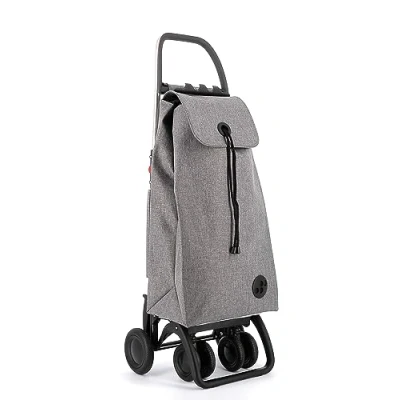 Image de Chariot de Course Rolser I Max Tweed 4 Roues 2 Pivotantes Pliante Gris