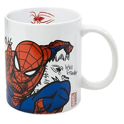 Image de Stor TASSE EN CÉRAMIQUE MUG 325 ML SPIDERMAN URBAN WEB