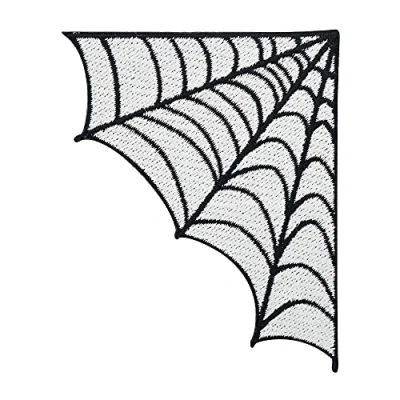 Image de Finally Home Écusson à repasser motif toile d&#039;araignée d&#039;Halloween Patchs d&#039;araignée, écussons de sorcière, patch écusson