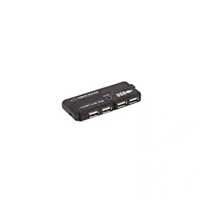 Image de Concentrateur (hub) ESPERANZA Hub 4 Porty EA112 USB 2.0 Alimenté par x Type A