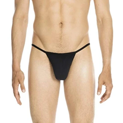 Image de Hom Homme Plume G String Noir, XL