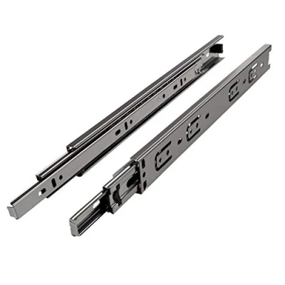 Image de JUNKER 1 Paire (2 pièces) Glissières Sortie Totale KV1 25 H35 L350 NF H 35 / L 350 mm/Capacité de Charge Kg