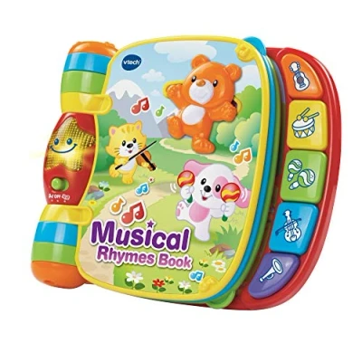 Image de Vtech Musical Rhymes Book Do, Ré, Mi Super Livre Enchanté Version Anglaise