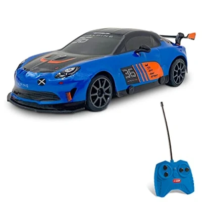Image de MONDO Motors, Renault Alpine GT4, Modèle à l&#039;échelle 1 : 24, jusqu&#039;à 8 km/h de Vitesse, Jouet pour Enfants 63606