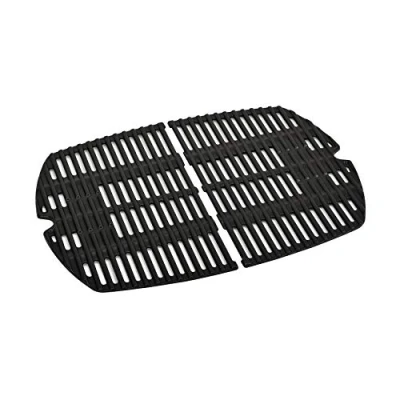 Image de Onlyfire Grilles de Cuisson en Fonte pour Weber Q2000, Q2200, Q2400 Series Gril à gaz Pièces Rechange 7645