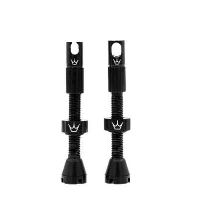 Image de Peaty&#039;s Vannes Mk2 Valves de vélo Adulte Unisexe, Noir, 42mm