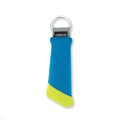 Image de Carson Porte clés flottant avec technologie légère de noyau en mousse, vert/orange (FA 30), vert/bleu, Taille unique, Vert/bleu