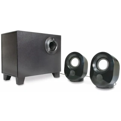 Image de LogiLink Système de haut parleur Canal 2.1 9 Watt noir