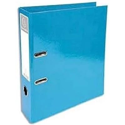 Image de Exacompta REF 53627E Classeur à levier de 7,5 cm Iderama Prem&#039;Touch, Bleu clair vendu par 1, Dos : 70 mm, 32 x 29 couverture
