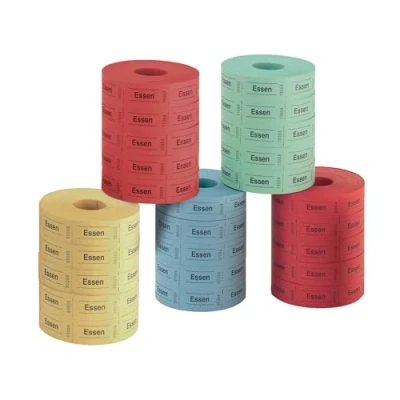 Image de Herlitz Chèques repas 791798, un rouleau avec 5 x 1 000 pièces détachables (sélection des couleurs impossible)