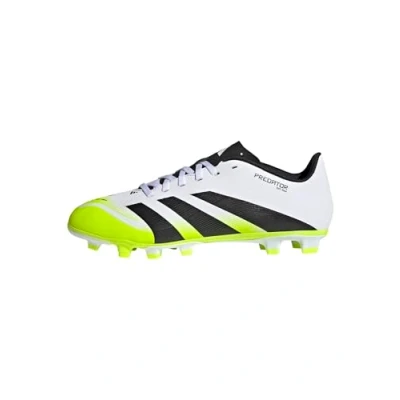 Image de adidas Mixte Predator Club Firm Multi Ground Football Boots Chaussures, Cloud White/Core Black/Lucid Lemon, 48 EU