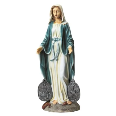 Image de Design Toscano KY914 Statue de jardin sacrée Multicolore 20,5 x 24 58,5 cm