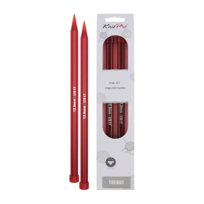 Image de KnitPro KP51219 Aiguilles Simple Pointes Bois Multicolore 35 cm x 12,00 mm