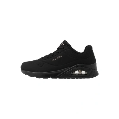 Image de Baskets SKECHERS Uno Stand on Air Noir Femme Semelle à mémoire de forme