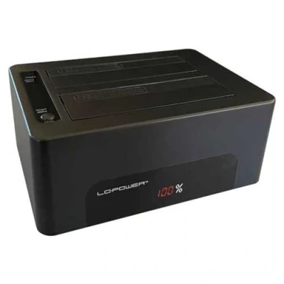 Image de Docking HDD LC POWER DOCK U3 V Fonction copie USB 3.0 Noir