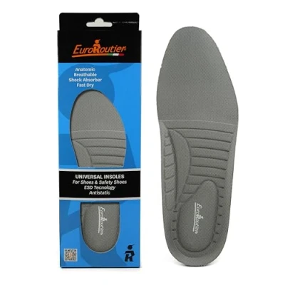 Image de Semelles Intérieures Antistatiques Universelles ESD, Confortables pour Toutes Les Chaussures (48 EU)