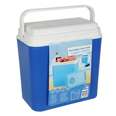 Image de All Ride Glacière électrique portable, Box Thermique 22L, 12V, Blanc.