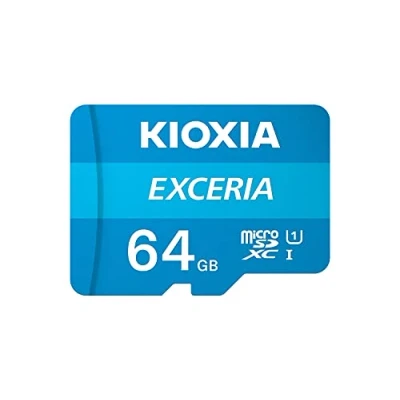 Image de Kioxia Exceria 64 Go MicroSDXC UHS I Classe 10 Neuf