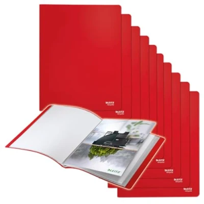 Image de L:Display Book Recycle 20Pock A4 PP red