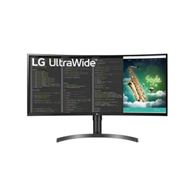 Image de LG UltraWide™ 35WN75CP B Ecran PC ultra large 35&quot; dalle VA résolution UWQHD (3440x1440), 5ms GtG 100Hz, HDR 10, sRGB 99%, AMD FreeSync, inclinable, réglable en hauteur, USB C (94W), haut parleurs
